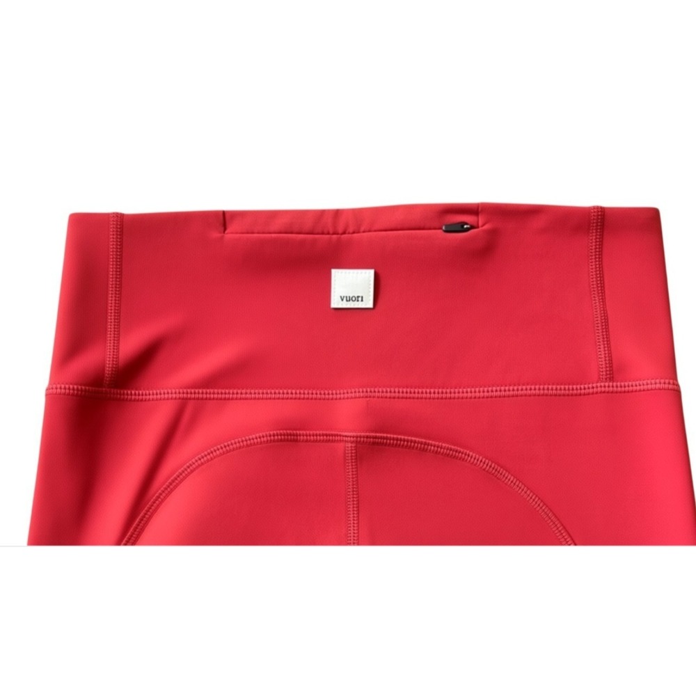 Vuori Stride Leggings XS Poppy Red‎ High Rise Athletic Yoga Workout Pants NWOT - Picture 4 of 6